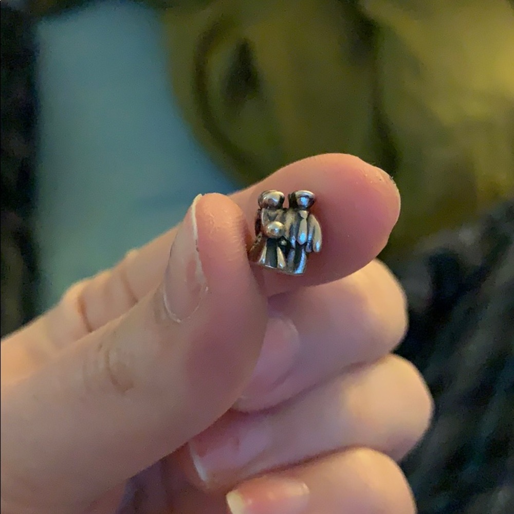 Wedding couple bead chamilia